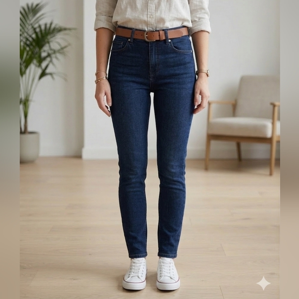 Guess Women's Dark Indigo Skinny Jeans